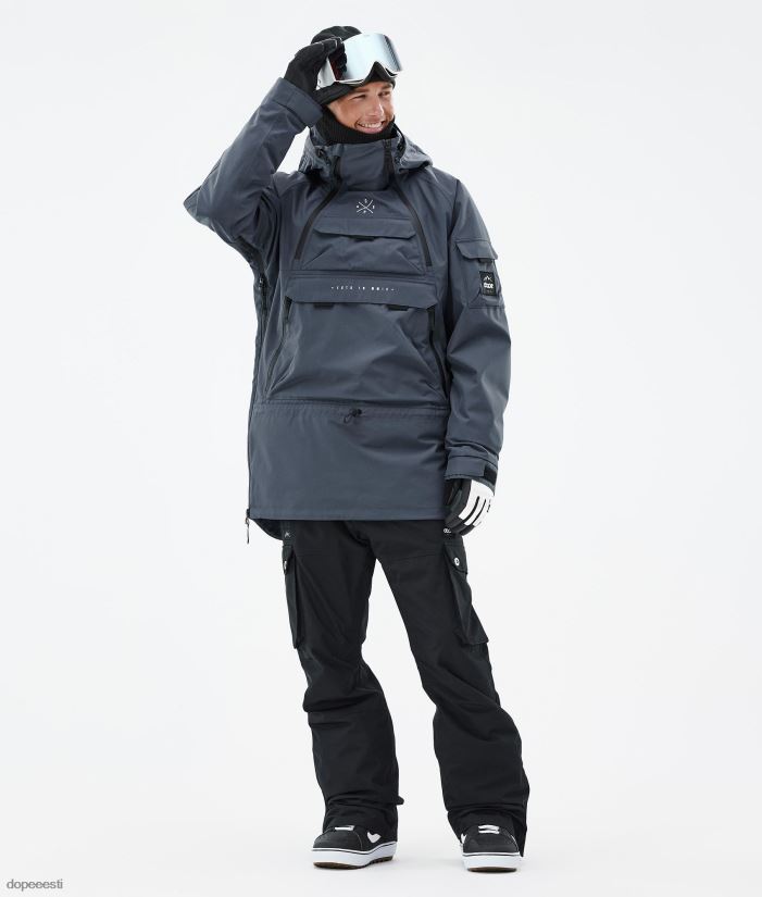 Dope Snow Eesti - mehed sarnane lumelaua jope Dope metallist sinine B62VTF23 - Image 4