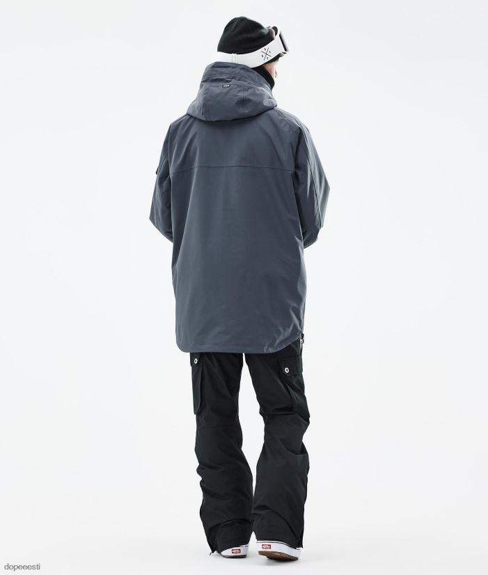 Dope Snow Eesti - mehed sarnane lumelaua jope Dope metallist sinine B62VTF23 - Image 6