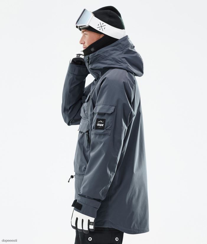 Dope Snow Eesti - mehed sarnane lumelaua jope Dope metallist sinine B62VTF23 - Image 7