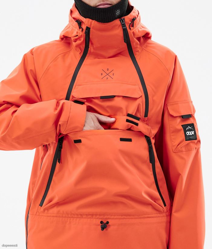 Dope Snow Eesti - mehed sarnane lumelaua jope Dope oranž B62VTF67 - Image 8