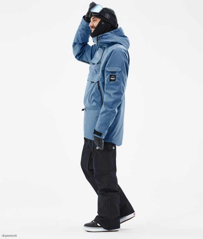 Dope Snow Eesti - mehed sarnane lumelaua jope Dope sinine teras B62VTF98 - Image 5