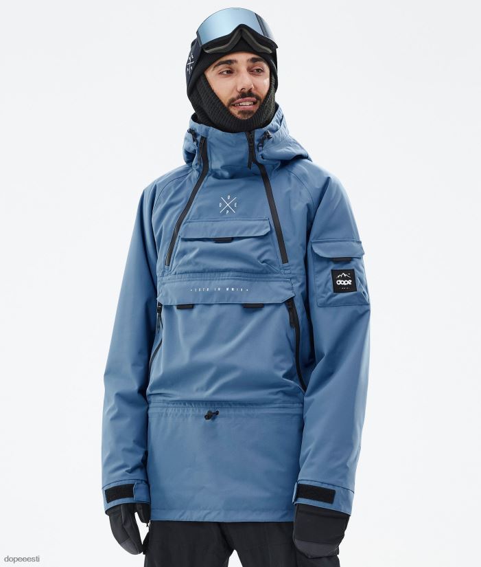 Dope Snow Eesti - mehed sarnane lumelaua jope Dope sinine teras B62VTF98 - Image 1