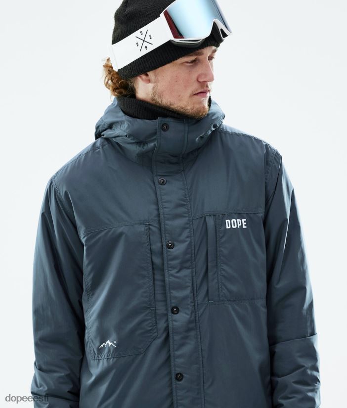 Dope Snow Eesti - mehed soojustatud vahejope Dope metallist sinine B62VTF148 - Image 5