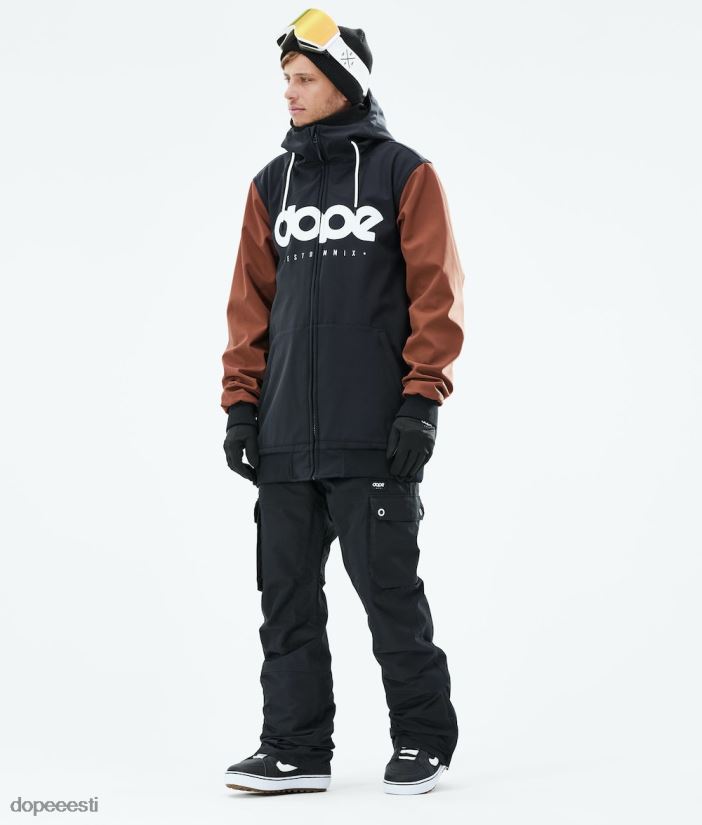 Dope Snow Eesti - mehed standardne lumelaua jope Dope must/adobe B62VTF141 - Image 4