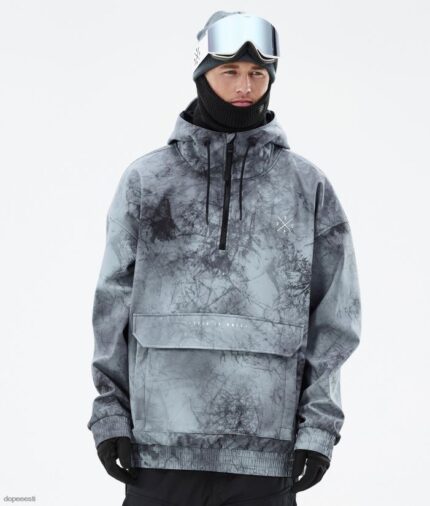 Dope Snow Eesti - mehed tsükloni lumelaua jope Dope mustus B62VTF81