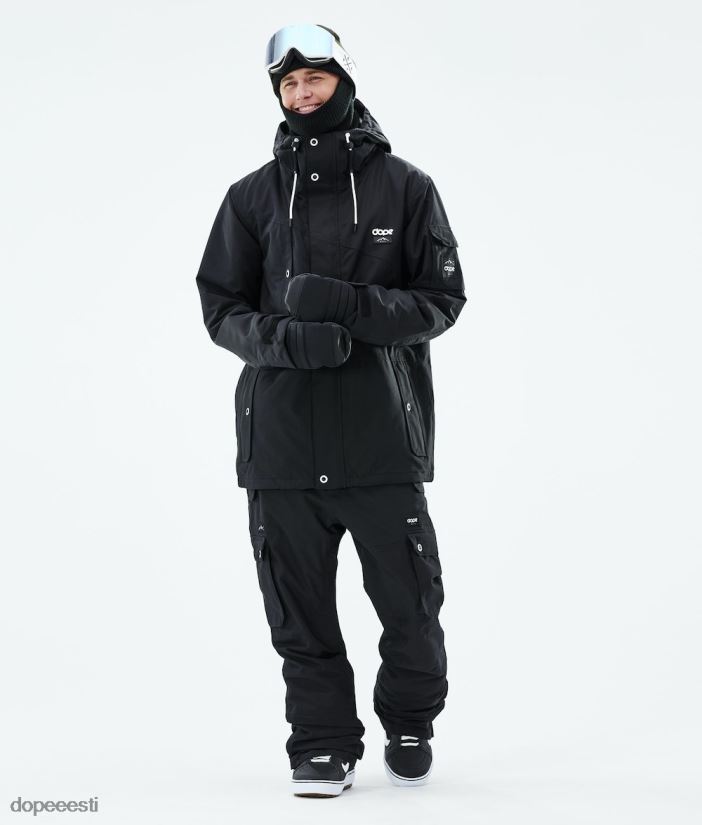 Dope Snow Eesti - mehed vilunud 2019. aasta lumelaua jope Dope must B62VTF139 - Image 11