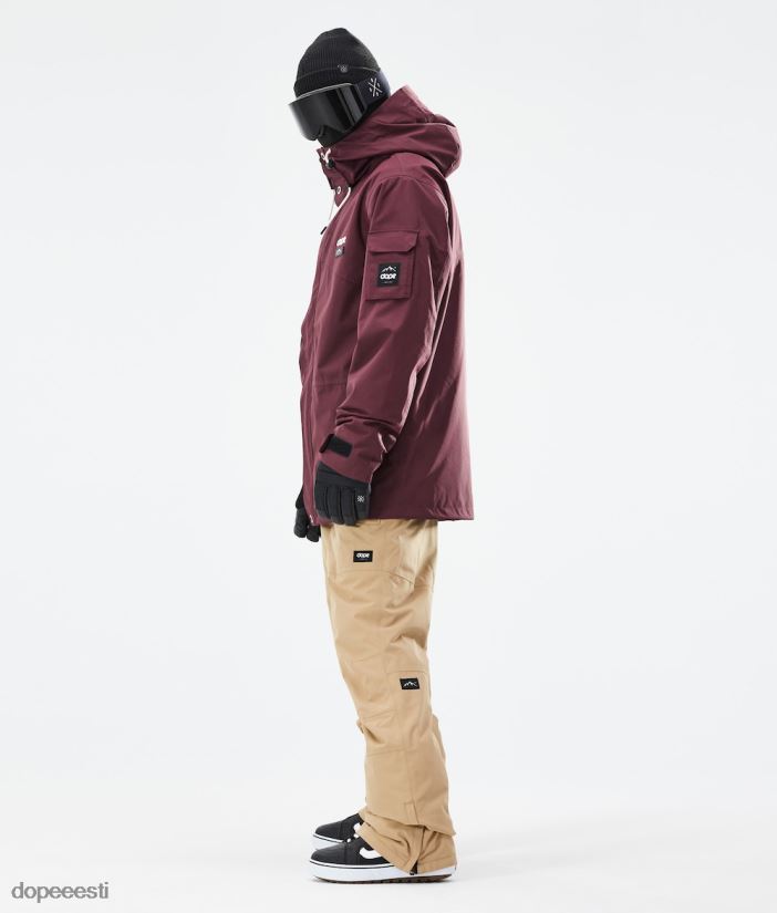 Dope Snow Eesti - mehed vilunud 2021. aasta lumelauajope Dope Burgundia B62VTF5 - Image 8