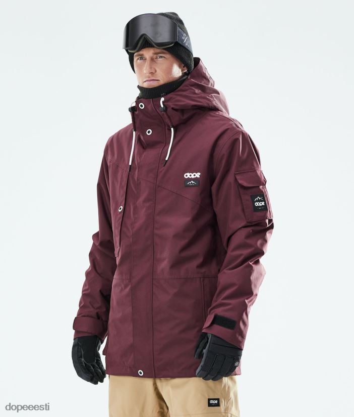 Dope Snow Eesti - mehed vilunud 2021. aasta lumelauajope Dope Burgundia B62VTF5 - Image 1