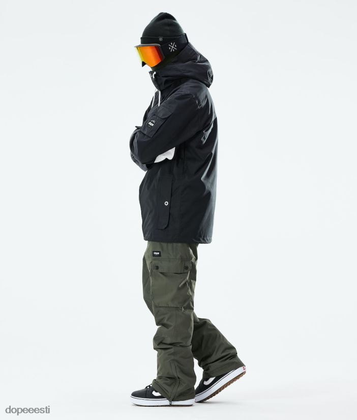 Dope Snow Eesti - mehed vilunud 2021. aasta lumelauajope Dope must B62VTF63 - Image 8