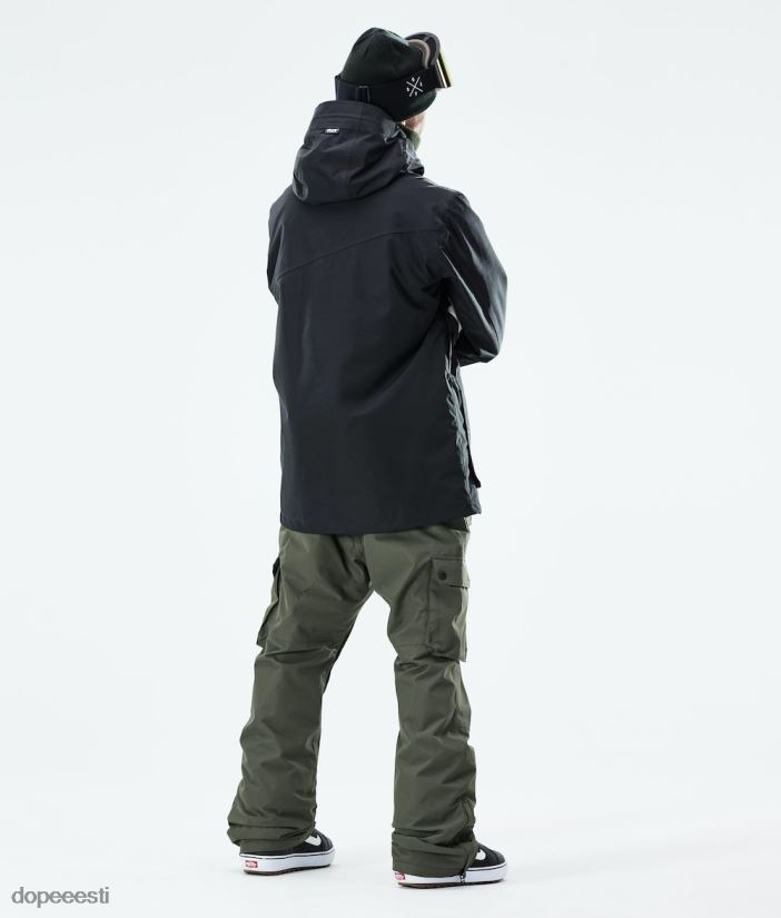 Dope Snow Eesti - mehed vilunud 2021. aasta lumelauajope Dope must B62VTF63 - Image 9