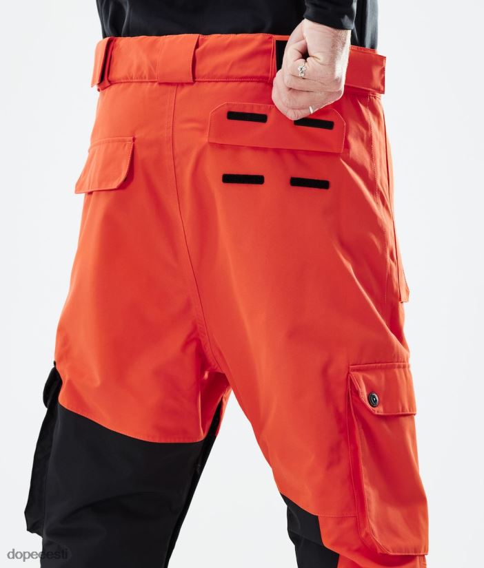 Dope Snow Eesti - mehed vilunud 2021. aasta lumelauapüksid Dope oranž/must B62VTF218 - Image 2