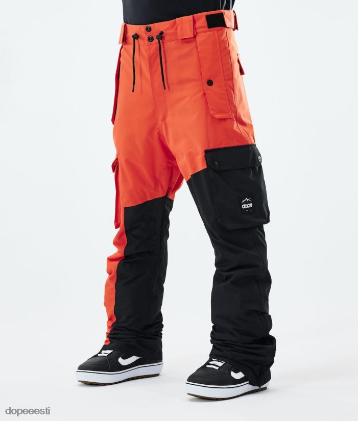 Dope Snow Eesti - mehed vilunud 2021. aasta lumelauapüksid Dope oranž/must B62VTF218 - Image 1