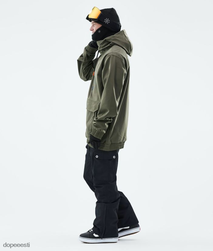 Dope Snow Eesti - mehed wylie lumelaua jope Dope ja oliiviroheline B62VTF131 - Image 3