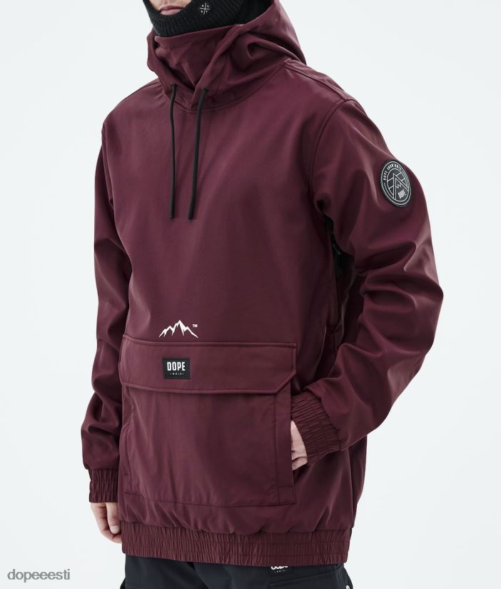 Dope Snow Eesti - mehed wylie lumelaua jope Dope plaaster Burgundia B62VTF86 - Image 11