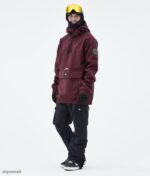 Dope Snow Eesti - mehed wylie lumelaua jope Dope plaaster Burgundia B62VTF86 - Image 4