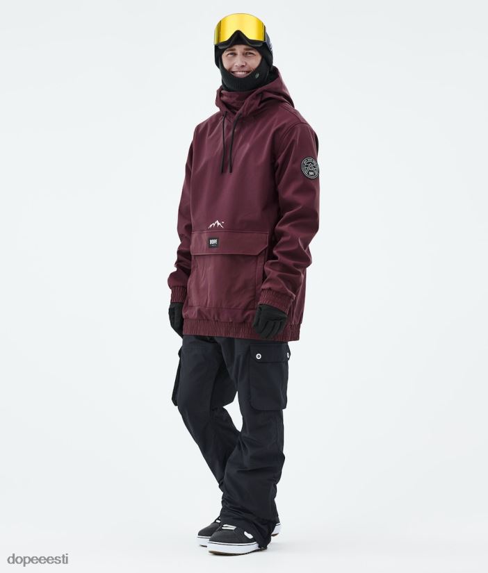 Dope Snow Eesti - mehed wylie lumelaua jope Dope plaaster Burgundia B62VTF86 - Image 6