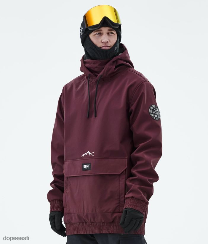Dope Snow Eesti - mehed wylie lumelaua jope Dope plaaster Burgundia B62VTF86 - Image 1