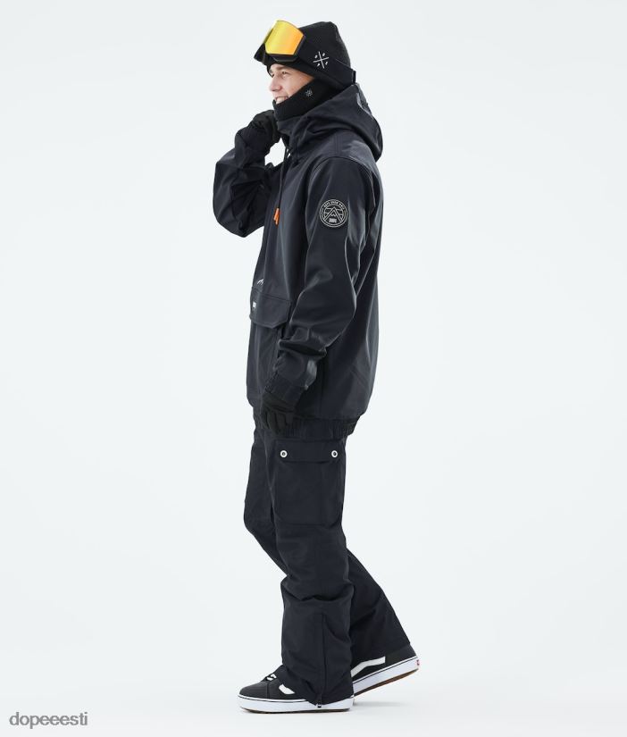 Dope Snow Eesti - mehed wylie lumelaua jope Dope plaaster must B62VTF75 - Image 3