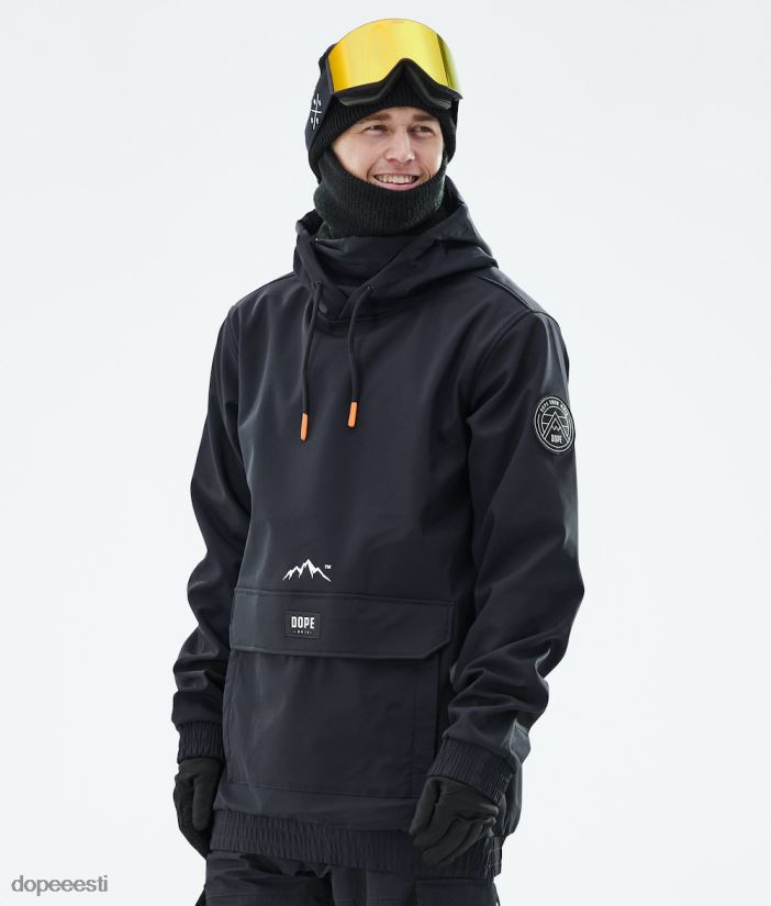 Dope Snow Eesti - mehed wylie lumelaua jope Dope plaaster must B62VTF75 - Image 1
