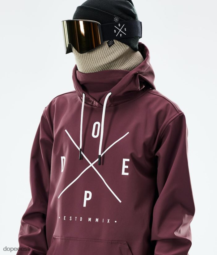 Dope Snow Eesti - mehed Yeti 2021 lumelaua jope Dope 2x-up Burgundia B62VTF46 - Image 2