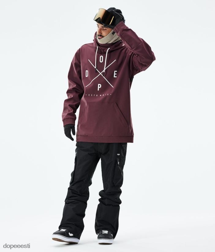 Dope Snow Eesti - mehed Yeti 2021 lumelaua jope Dope 2x-up Burgundia B62VTF46 - Image 3