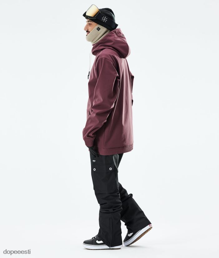 Dope Snow Eesti - mehed Yeti 2021 lumelaua jope Dope 2x-up Burgundia B62VTF46 - Image 4