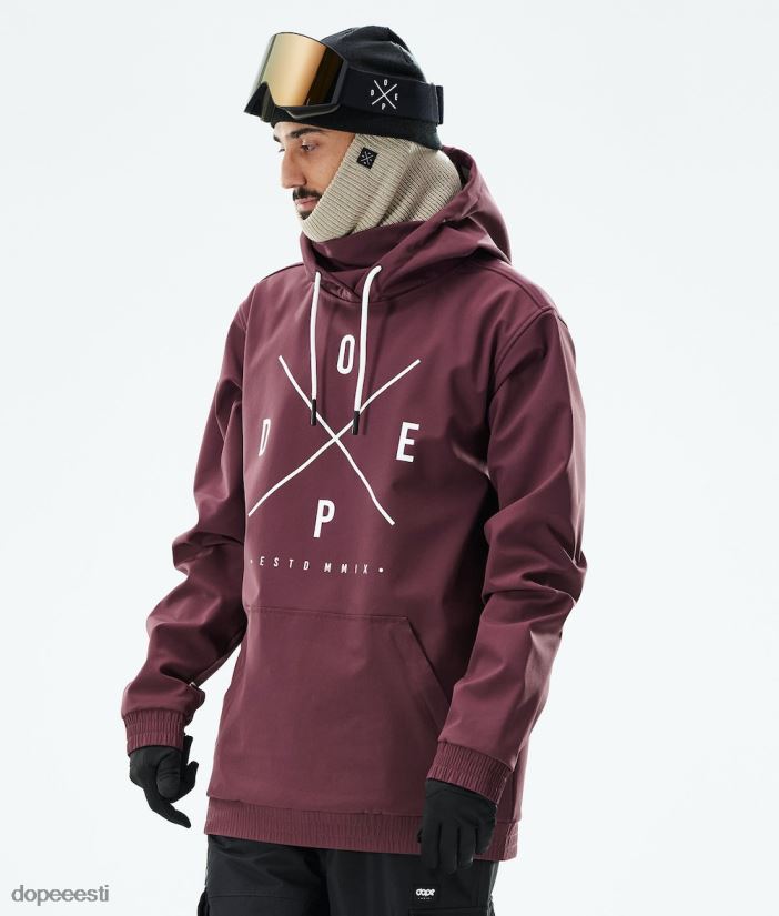 Dope Snow Eesti - mehed Yeti 2021 lumelaua jope Dope 2x-up Burgundia B62VTF46 - Image 1