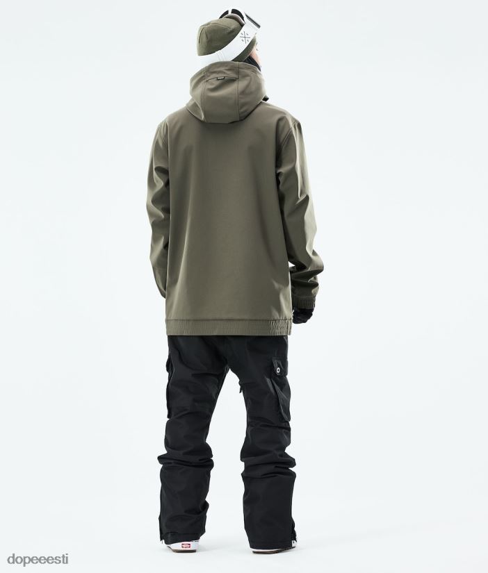 Dope Snow Eesti - mehed Yeti 2021 lumelaua jope Dope 2x-up oliiviroheline B62VTF106 - Image 5