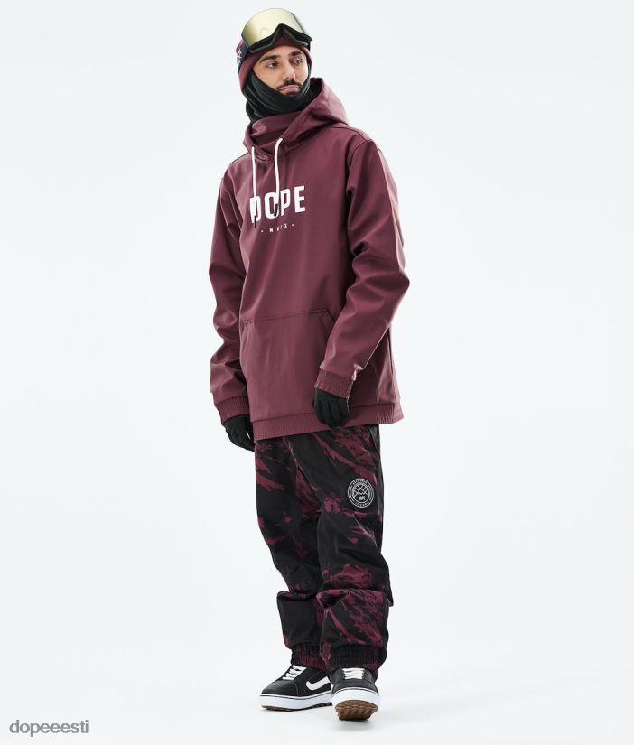 Dope Snow Eesti - mehed Yeti 2021 lumelaua jope Dope pealinn Burgundia B62VTF117 - Image 3