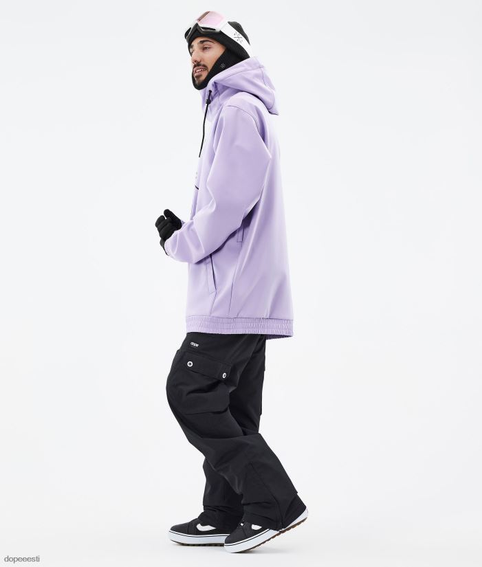 Dope Snow Eesti - mehed Yeti lumelaua jope Dope 2x üles pleekinud violetne B62VTF6 - Image 3