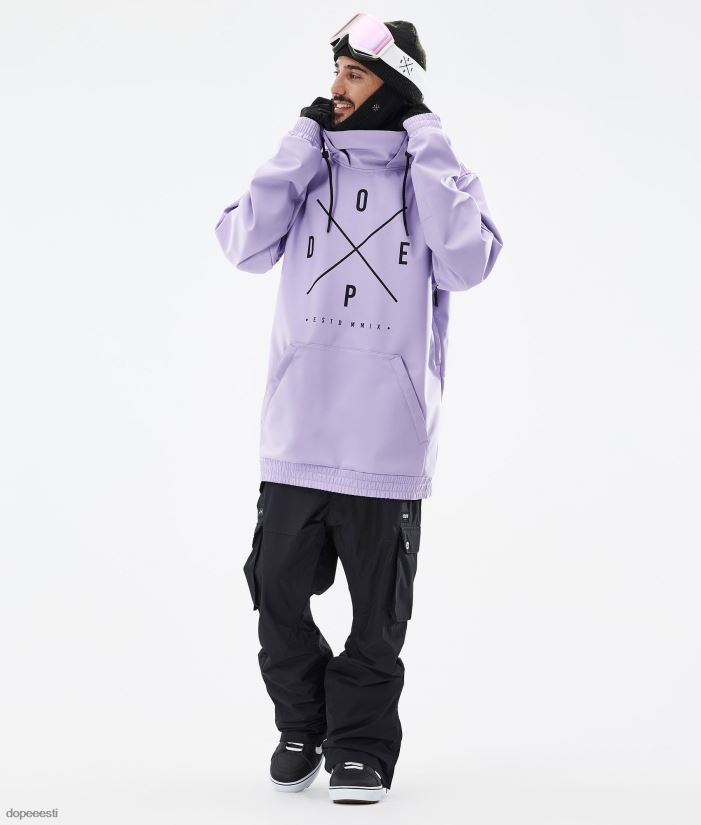 Dope Snow Eesti - mehed Yeti lumelaua jope Dope 2x üles pleekinud violetne B62VTF6 - Image 8