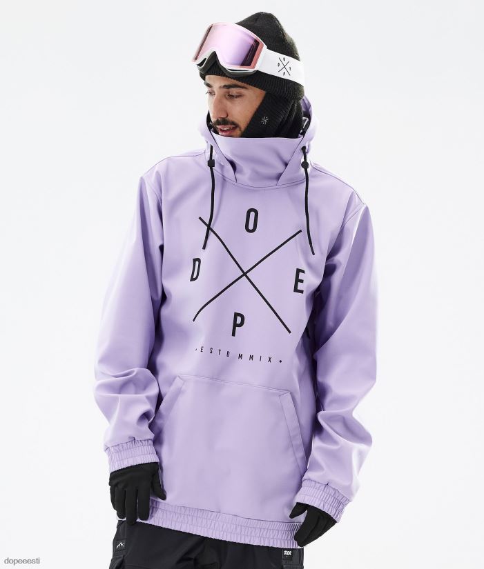 Dope Snow Eesti - mehed Yeti lumelaua jope Dope 2x üles pleekinud violetne B62VTF6 - Image 1