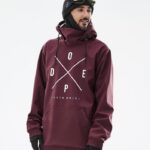 Dope Snow Eesti - mehed Yeti lumelaua jope Dope 2x-up Burgundia B62VTF27