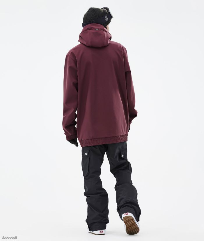 Dope Snow Eesti - mehed Yeti lumelaua jope Dope 2x-up Burgundia B62VTF27 - Image 4