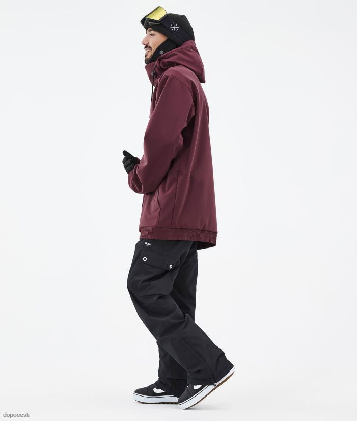 Dope Snow Eesti - mehed Yeti lumelaua jope Dope 2x-up Burgundia B62VTF27 - Image 9