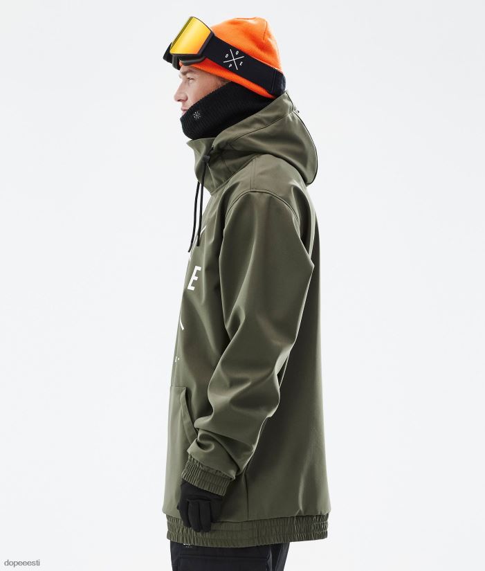 Dope Snow Eesti - mehed Yeti lumelaua jope Dope 2x-up oliiviroheline B62VTF38 - Image 6