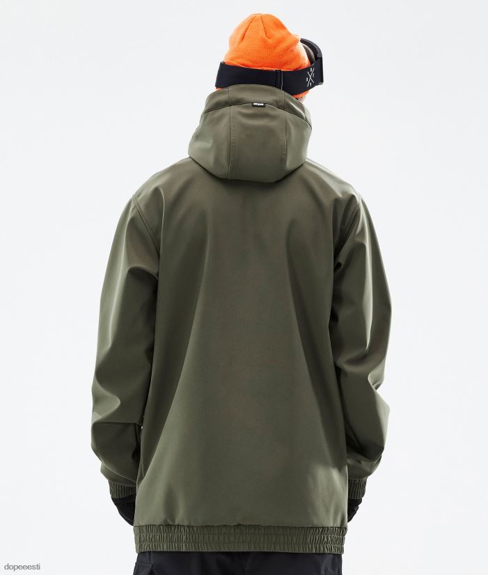 Dope Snow Eesti - mehed Yeti lumelaua jope Dope 2x-up oliiviroheline B62VTF38 - Image 7