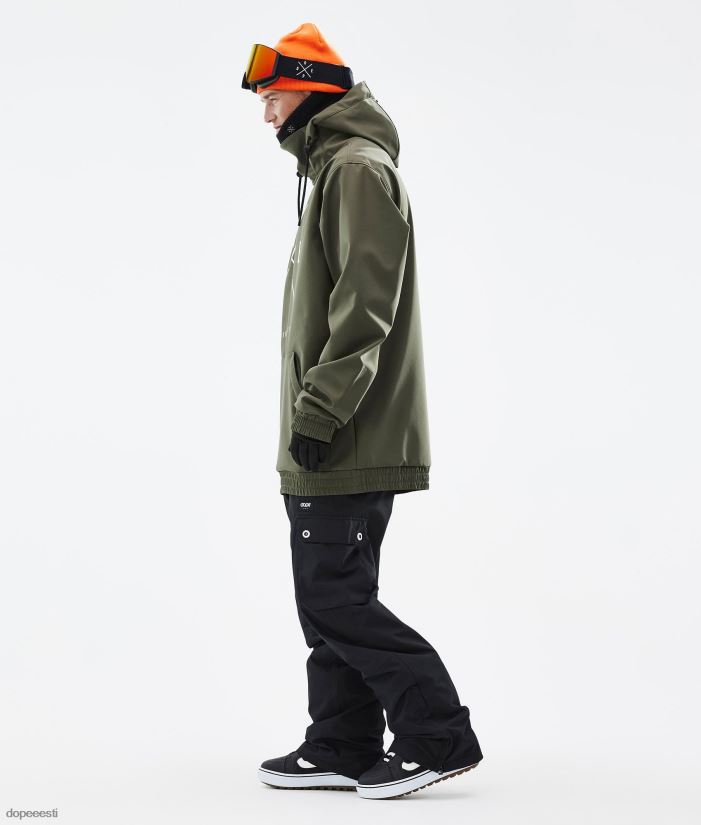 Dope Snow Eesti - mehed Yeti lumelaua jope Dope 2x-up oliiviroheline B62VTF38 - Image 10