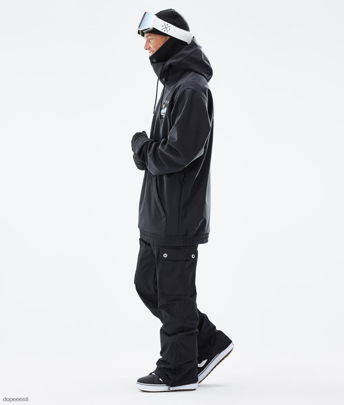 Dope Snow Eesti - mehed Yeti lumelaua jope Dope mänd must B62VTF71 - Image 5