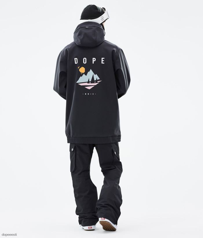 Dope Snow Eesti - mehed Yeti lumelaua jope Dope mänd must B62VTF71 - Image 10