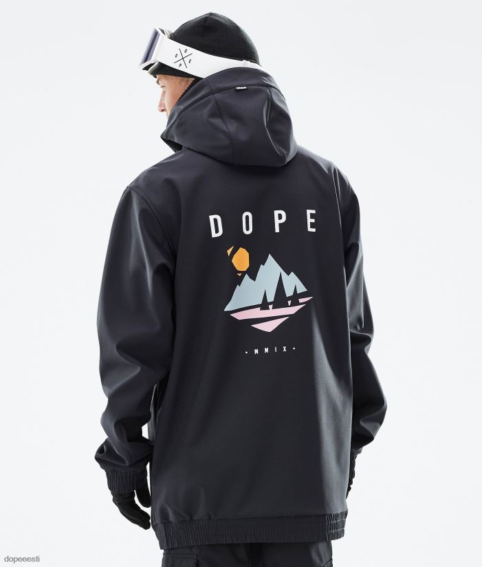Dope Snow Eesti - mehed Yeti lumelaua jope Dope mänd must B62VTF71 - Image 1