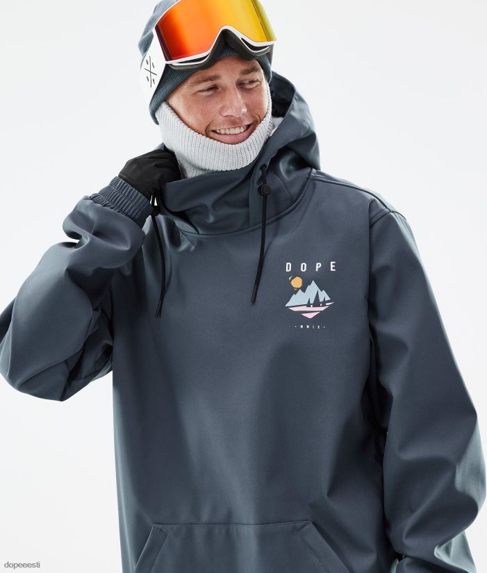 Dope Snow Eesti - mehed Yeti lumelaua jope Dope männi metallist sinine B62VTF42 - Image 9