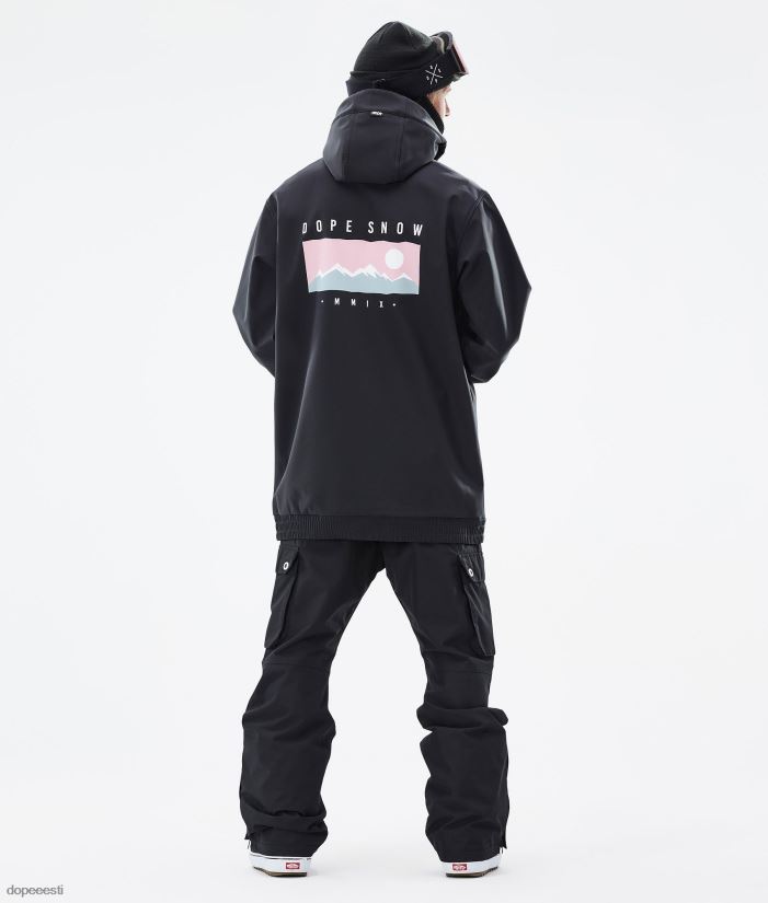 Dope Snow Eesti - mehed Yeti lumelaua jope Dope vahemik must B62VTF39 - Image 4