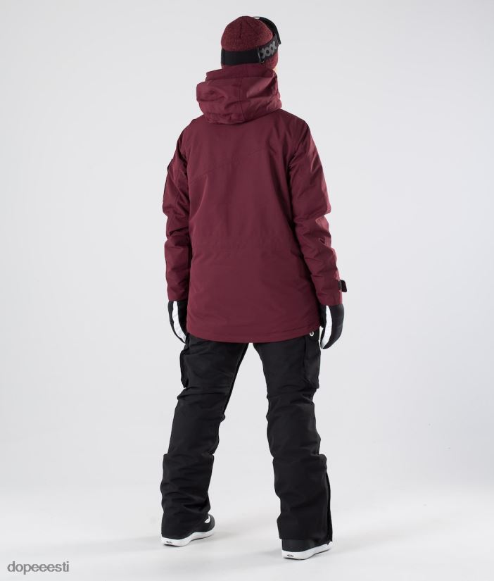 Dope Snow Eesti - naised adept w 2019 lumelaua jope Dope Burgundia B62VTF647 - Image 2