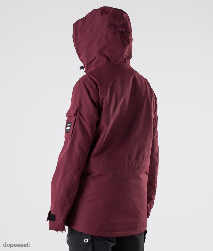 Dope Snow Eesti - naised adept w 2019 lumelaua jope Dope Burgundia B62VTF647 - Image 3