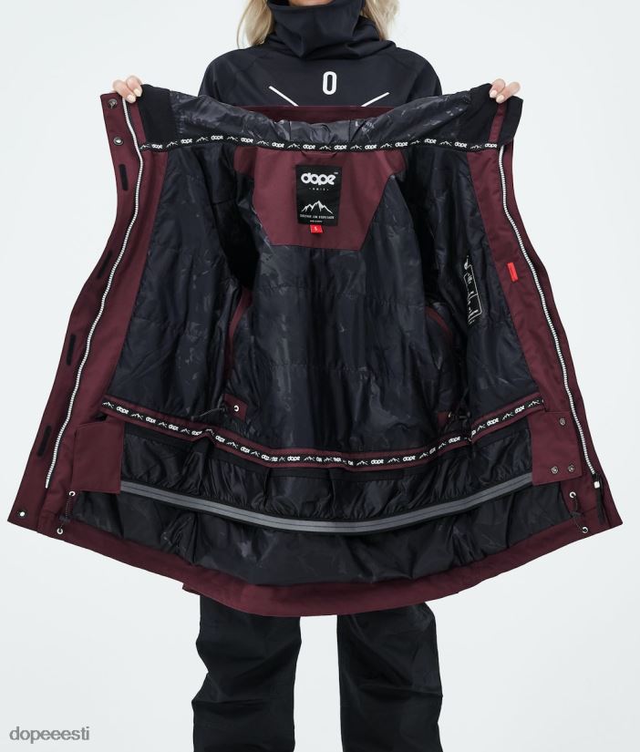 Dope Snow Eesti - naised adept w 2021 lumelaua jope Dope Burgundia B62VTF571 - Image 2