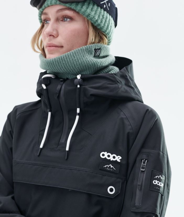 Dope Snow Eesti - naised annok long w lumelaua jope Dope must B62VTF679 - Image 3