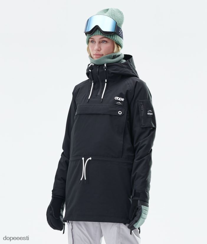 Dope Snow Eesti - naised annok long w lumelaua jope Dope must B62VTF679 - Image 1