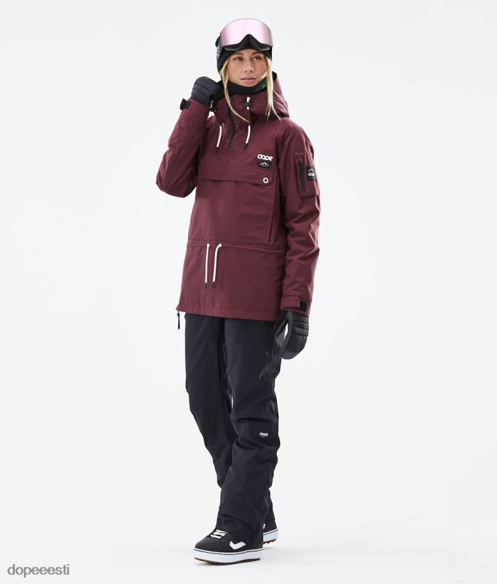 Dope Snow Eesti - naised annok w 2021 lumelaua jope Dope Burgundia B62VTF586 - Image 2