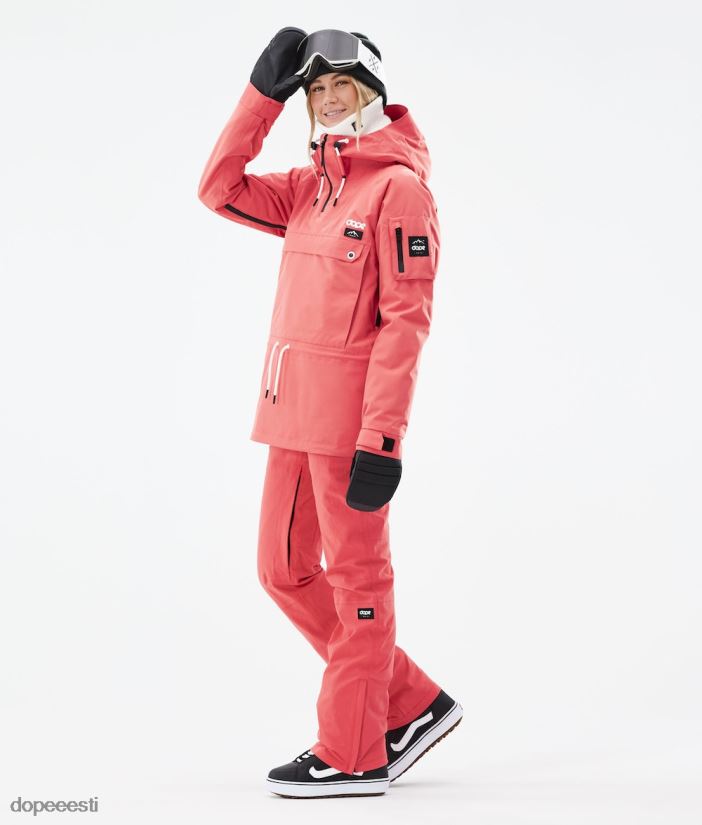 Dope Snow Eesti - naised annok w 2021 lumelaua jope Dope korallid B62VTF649 - Image 5